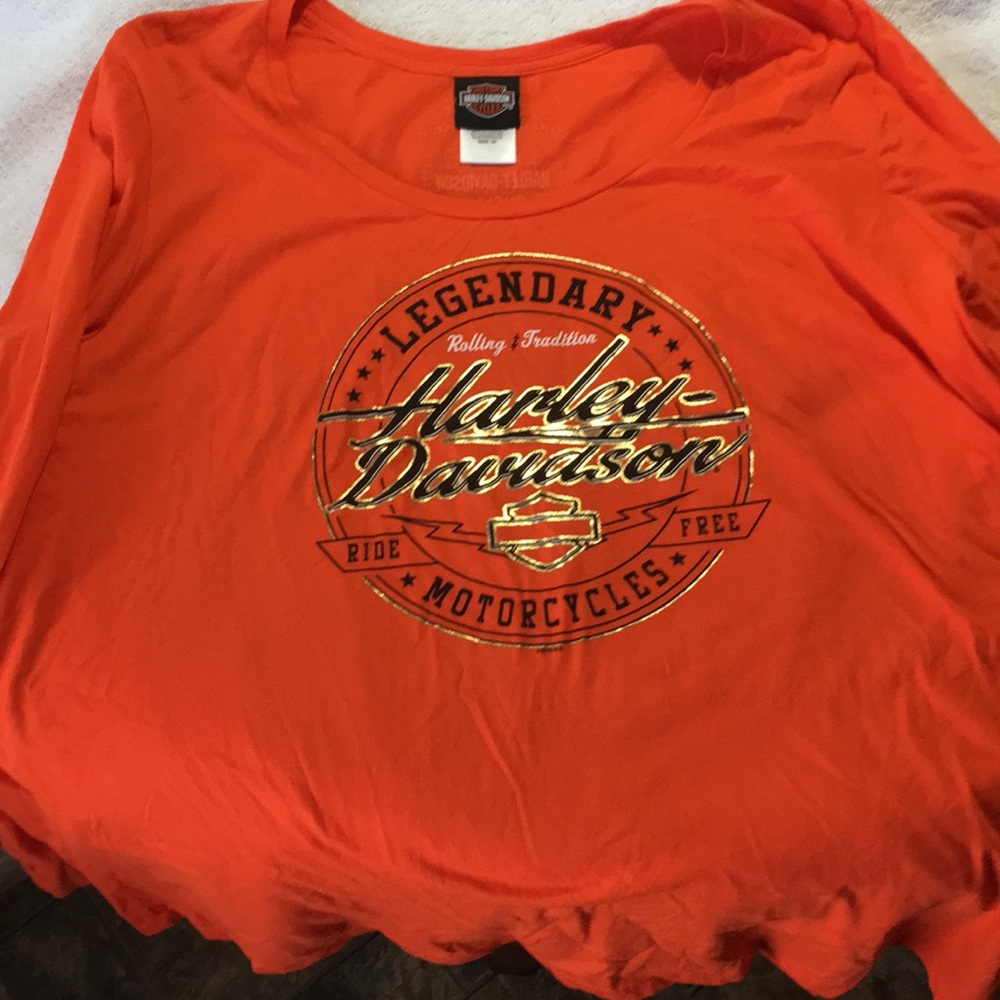 Harley-Davidson shirt!